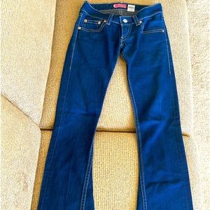 Boot cut stretch Levi jeans